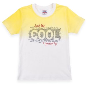 Набір дитячого одягу Breeze футболка "COOL" з шортами (8867-98B-yellow)