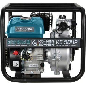 Мотопомпа Konner&Sohnen KS 50HP, високонапірна, 7.0к.с, 500л/хв, 29кг (KS50HP)