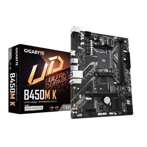 Материнська плата GIGABYTE B450M K