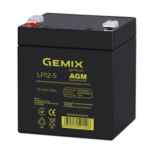 Батарея до ДБЖ Gemix LP 12В 5Ач (LP12-5)