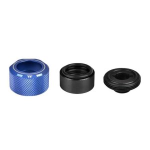 Фітинг для СРО ThermalTake Pacific C-Pro G1/4 PETG 16mm OD Fitting Kit - Blue (CL-W210-CU00BU-B)