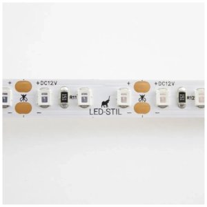 Світлодіодна стрічка LED-STIL 9,6 Вт/м 2835 120 діодів IP33 12 Вольт 420 lm Зелений (DFN2835-120A-IP33-G)