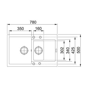 Мийка кухонна Franke Maris MRG 651-78 (114.0565.124)