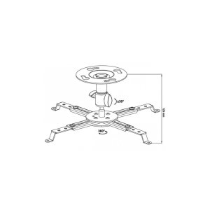 Кронштейн до проектора Walfix PB-14B