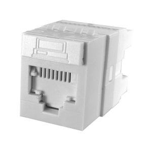 Модуль Keystone RJ45 UTP кат. 6, DG+, white Molex (KSJ-00018-02)