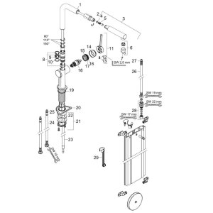 Змішувач Hansgrohe Talis M54 (72809670)