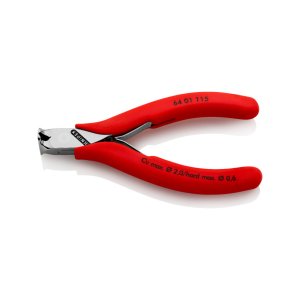 Кусачки KNIPEX торцеві для електроніки (64 01 115)