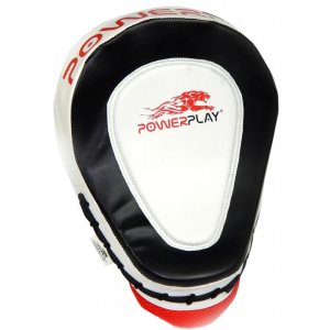 Лапи боксерські PowerPlay 3042 PU Black/White (PP_3042)