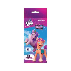 Пастель Kite масляна, 12 кольорів My Little Pony (LP24-071)