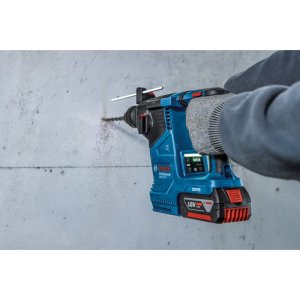 Перфоратор Bosch GBH 187-LI Professional 2*18 В 5 Аг, SDS-Plus, 2.4 Дж, 980 об/х (0.611.923.021)