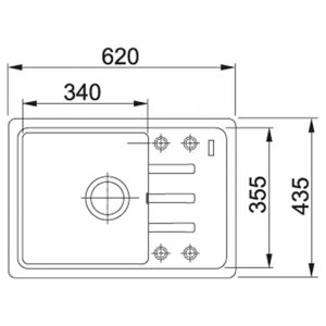 Мийка кухонна Franke Malta BSG 611-62 (114.0375.050)