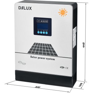 Інвертор Delux NKH-PRO-5KW 48V 80А MPPT (90021796)