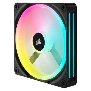 Кулер до корпусу Corsair iCUE Link QX140 RGB PWM PC Fans Starter Kit with iCUE LINK System Hub (CO-9051004-WW)