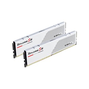 Модуль пам'яті для комп'ютера DDR5 32GB (2x16GB) 5200 MHz Ripjaws S5 Matte White G.Skill (F5-5200J4040A16GX2-RS5W)