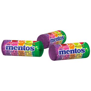 Цукерка Mentos mini Веселка 10 г x 50 шт (8935001726074)