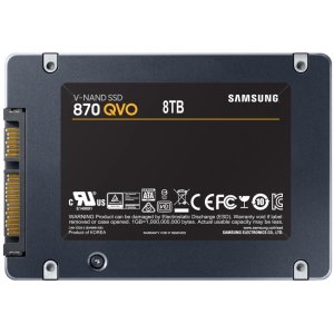 Накопичувач SSD 2.5" 8TB 870 QVO Samsung (MZ-77Q8T0BW)