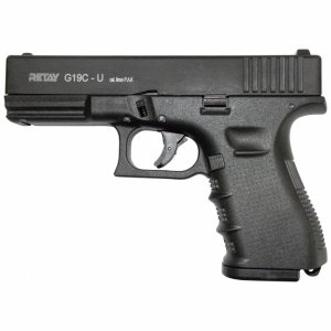 Стартовий пістолет Retay G 19C Black (X614209B19)