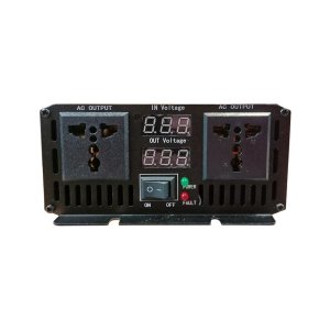 Автомобільний інвертор 12V/220V 2500 Вт, чиста синусоїда Choetech (CJ5000Q-BK-ZX)