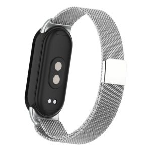 Ремінець до фітнес браслета Armorstandart Milanese Magnetic Band для Xiaomi Mi Band 8 Silver (ARM69917)