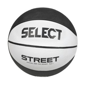 М'яч баскетбольний Select Basketball Street v23 біло-чорний 205570-126 №5 (5703543314126)