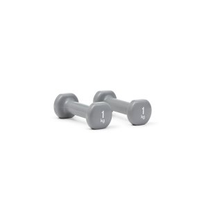 Гантель Reebok Dumbbells RAWT-16151 сірий Уні 1 кг (885652018210)