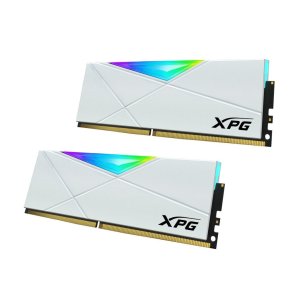 Модуль пам'яті для комп'ютера DDR4 64GB (4x16GB) 3600 MHz XPG Spectrix D50 RGB White ADATA (AX4U360016G18I-QCWH50)