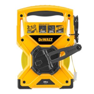 Рулетка DeWALT FIBREGLASS, 30мx19мм, скловолокно, 2-й клас точності (DWHT34218-0)