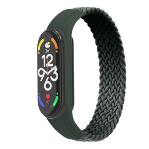 Ремінець до фітнес браслета Armorstandart Braided Solo Loop для Xiaomi Mi Band 7/6/5/4 Khaki size M (ARM58766)