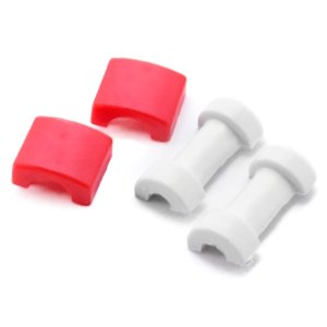 Тримач для кабелю Extradigital Cable Clips Savior for Aplle iPhone, захист від заломів, Red (KBC1738)