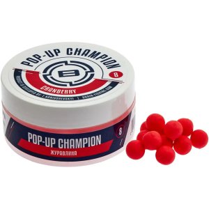 Бойл Brain fishing Champion Pop-Up Сranberry (журавлина) 10mm 34g (1858.21.38)