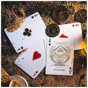 Гральні карти Ellusionist Legacy Masters (red) (54823)