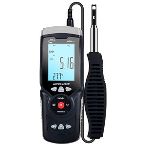 Анемометр Benetech професійний GT8911 USB, 0,3-30м/с, 0-45°C (GT8911)