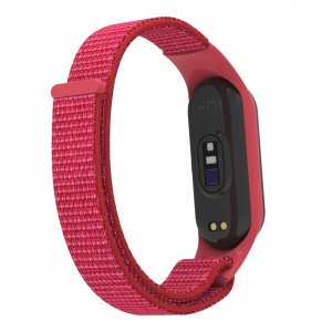 Ремінець до фітнес браслета Armorstandart нейлоновий для Xiaomi Mi Band 7/6/5/4 Red (ARM67842)