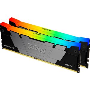 Модуль пам'яті для комп'ютера DDR4 32GB (2x16GB) 3600 MHz Fury Renegade RGB Kingston Fury (ex.HyperX) (KF436C16RB12AK2/32)