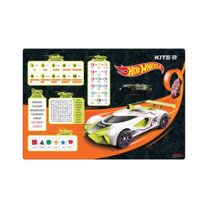 Підкладка настільна Kite Hot Wheels 42,5х29 см (HW23-207)