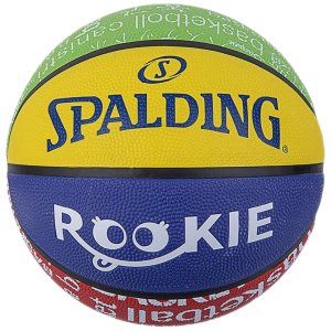 М'яч баскетбольний Spalding Rookie Gear мультиколор Уні 5 84368Z (689344406817)