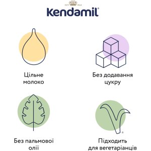 Дитяча каша Kendamil Молочна з овочами з 6 місяців 150 г (92000009)