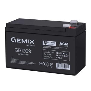 Батарея до ДБЖ Gemix GB 12В 9Ач (GB1209)