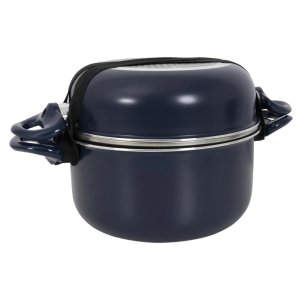 Набір посуду Gimex Cookware Set induction 9 предметів Dark Blue (6977225)