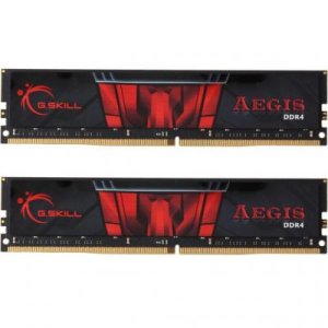 Модуль пам'яті для комп'ютера DDR4 16GB (2x8GB) 2400 MHz Aegis G.Skill (F4-2400C17D-16GIS)