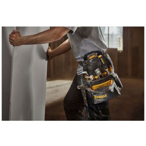 Сумка для інструмента DeWALT PRO з поясом та скобою для молотка, 12 кишень (DWST40101-1)