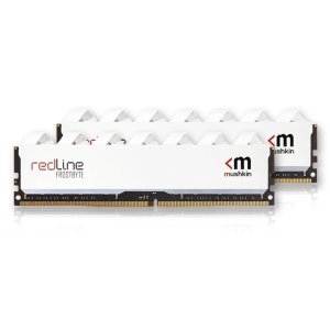 Модуль пам'яті для комп'ютера DDR4 16GB (2x8GB) 3600 MHz Redline White Mushkin (MRD4U360JNNM8GX2)