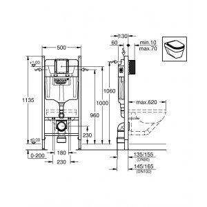 Інсталяція Grohe Rapid SL (38840000)