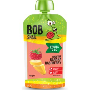 Дитяче пюре Bob Snail Смузі банан-малина 120 г (1740815)