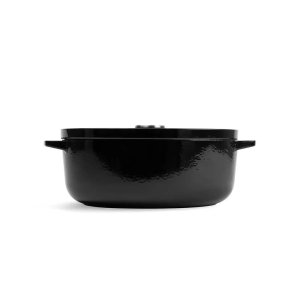 Гусятниця KitchenAid Cast Iron 30 см 5,6 л Чорна (CC006064-001)