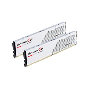 Модуль пам'яті для комп'ютера DDR5 32GB (2x16GB) 5600 MHz Ripjaws S5 Matte White G.Skill (F5-5600J3036D16GX2-RS5W)