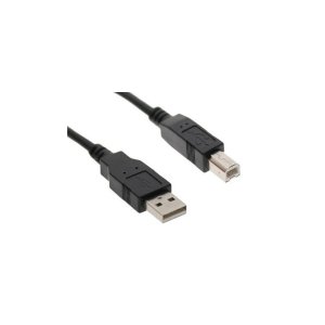 Кабель для принтера USB 2.0 AM/BM 1.8m Digitus (AK-300102-018-S)