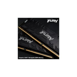 Модуль пам'яті для комп'ютера DDR4 8GB 3200 MHz RenegadeBlack Kingston Fury (ex.HyperX) (KF432C16RB/8)