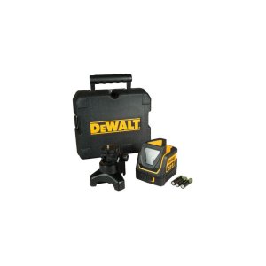 Лазерний нівелір DeWALT лінійний, 3 батареї тип АА, червоний промінь, 0.65 кг, кейс (DW0811)