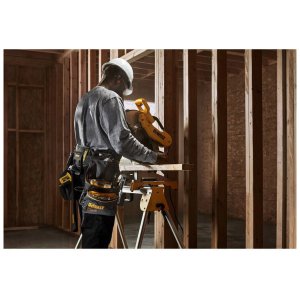 Сумка для інструмента DeWALT PRO з поясом та скобою для молотка, 2 шт., 25 кишень (DWST40603-1)